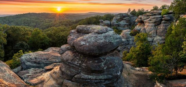 Stacked rocks